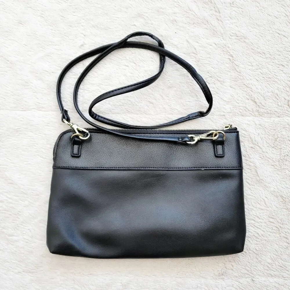 Tutilo New York Black Crossbody Purse‎